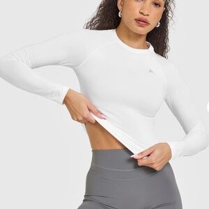 Oner Active White Long Sleeve Tee